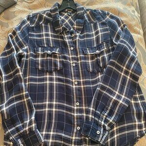 Paige plaid button down